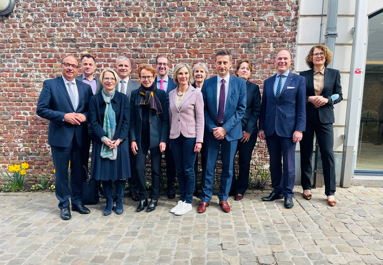 Delegationsreise NWRK nach Brüssel